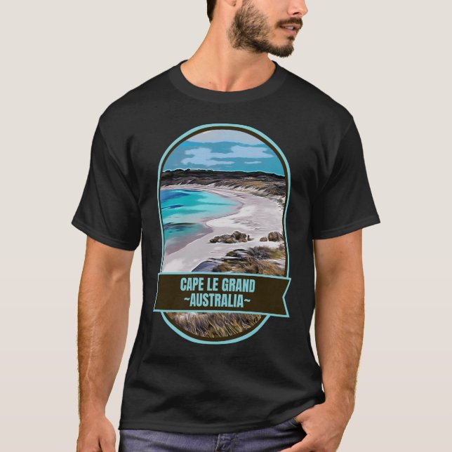 Cape Le Grand � Australiens ändlösa Horisont T Shirt (Framsida)