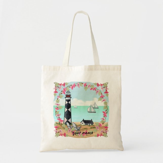 Cape Lookout fyr  Tygkasse (Framsidan)