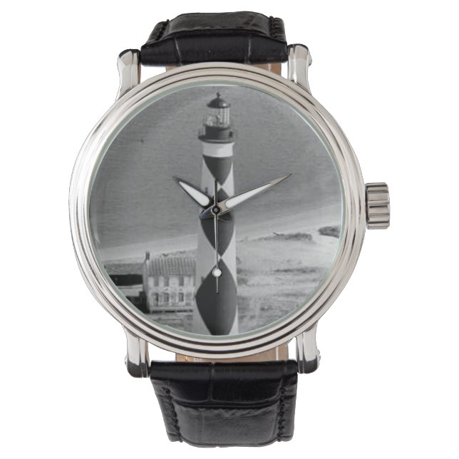 Cape Lookout Lighthouse Armbandsur (Framsida)