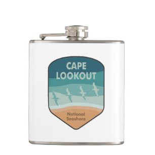 Cape Lookout National Seashore Fiskmåsar Fickplunta