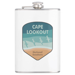 Cape Lookout National Seashore Fiskmåsar Fickplunta