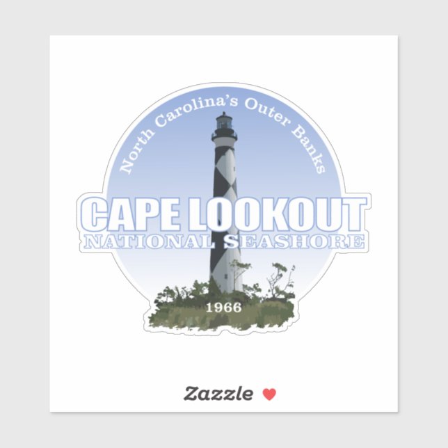 Cape Lookout National Seashore Klistermärken (Ark)