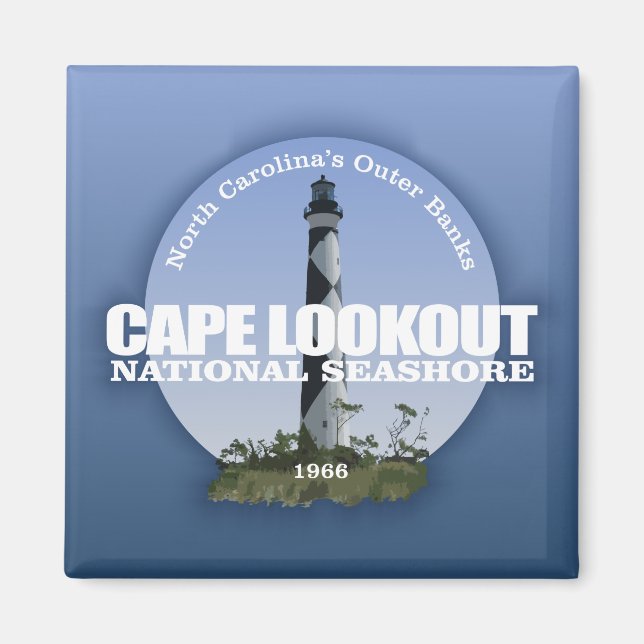 Cape Lookout National Seashore Magnet (Framsidan)