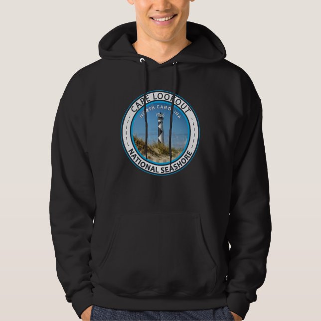 Cape Lookout National Seashore North Carolina Hoodie (Framsida)