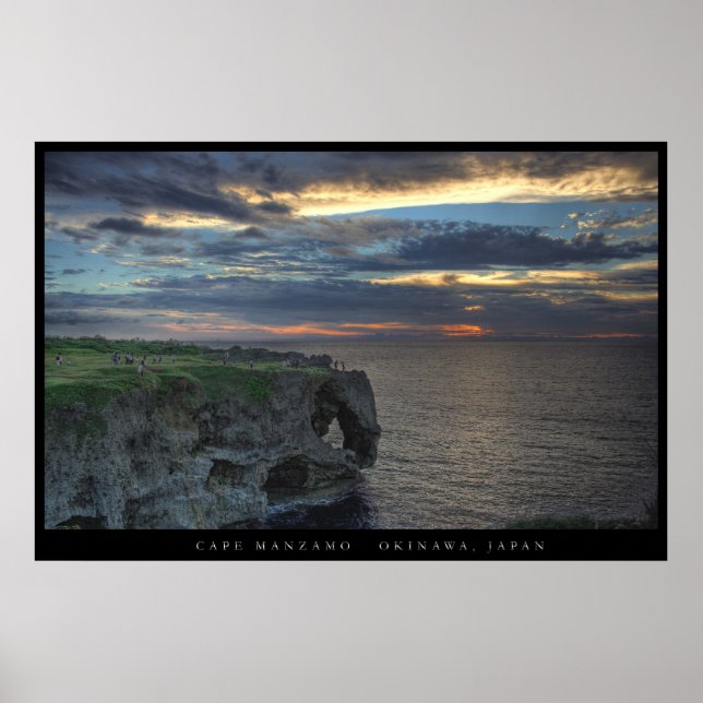 Cape Manzamo Poster (Framsidan)