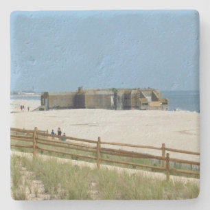 Cape May Bunker Underlägg Sten