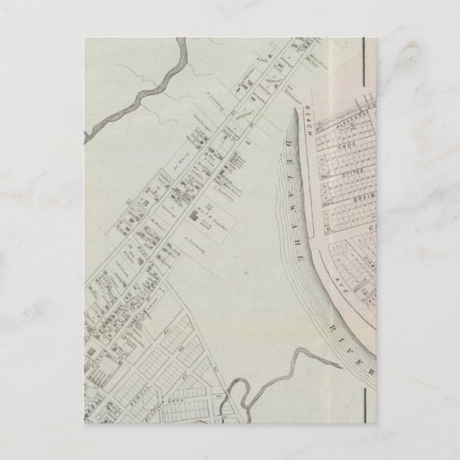 Cape May City and Sea Grove, New jersey Vykort (Framsida)