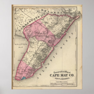 Cape May County NJ Poster