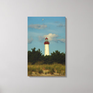 Cape May fyr Canvastryck