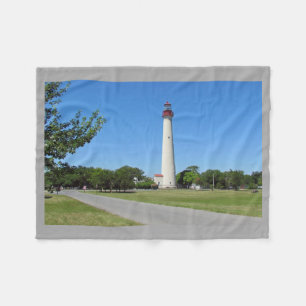 Cape May fyr Fleecefilt