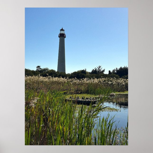 Cape May fyr Fotoaffisch  Poster (Framsidan)