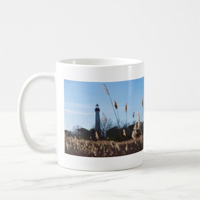 Cape May fyr Kaffemugg (Vänster)
