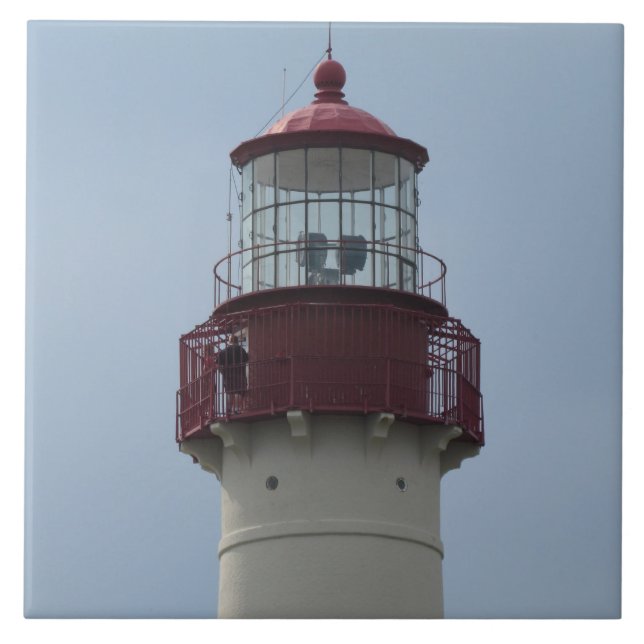 Cape May fyr Kakelplatta (Framsidan)