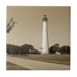 Cape May fyr Kakelplatta
