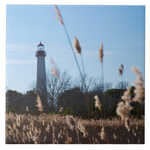 Cape May fyr Kakelplatta
