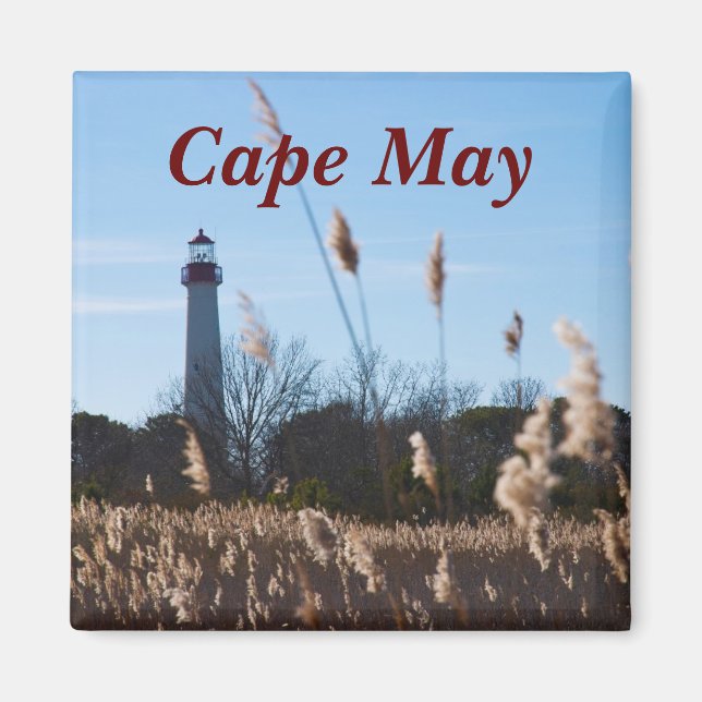 Cape May fyr Magnet (Framsidan)
