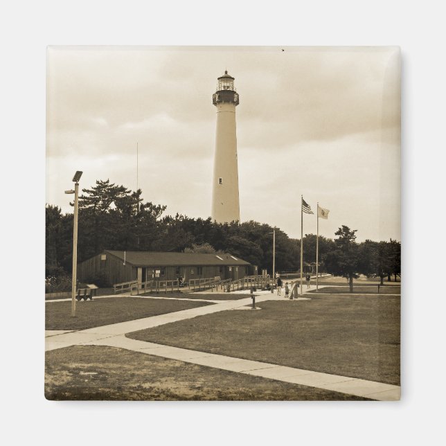 Cape May fyr Magnet (Framsidan)