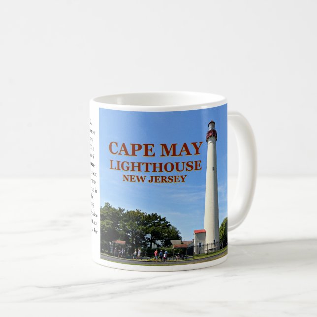 Cape May fyr, New jersey Mugg (Framsida höger)