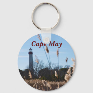 Cape May fyr Nyckelring
