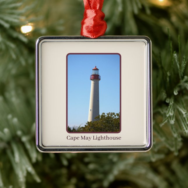 Cape May fyr Ornament  (Träd)