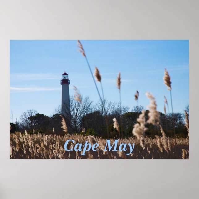Cape May fyr Poster (Framsidan)