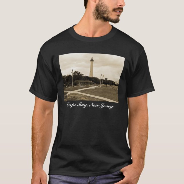Cape May fyr T-shirt (Framsida)