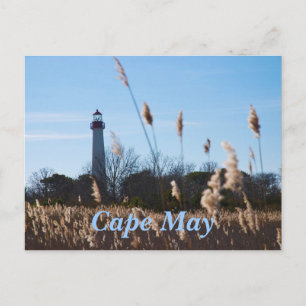 Cape May fyr Vykort