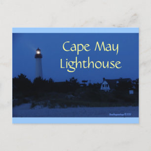 Cape May fyr-vykort Vykort