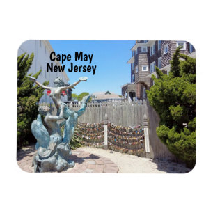 Cape May Kärlek Locks Magnet