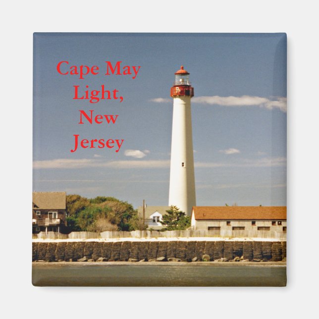 Cape May Light, New jersey Magnet (Framsidan)