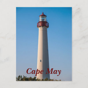 Cape May Light Vykort