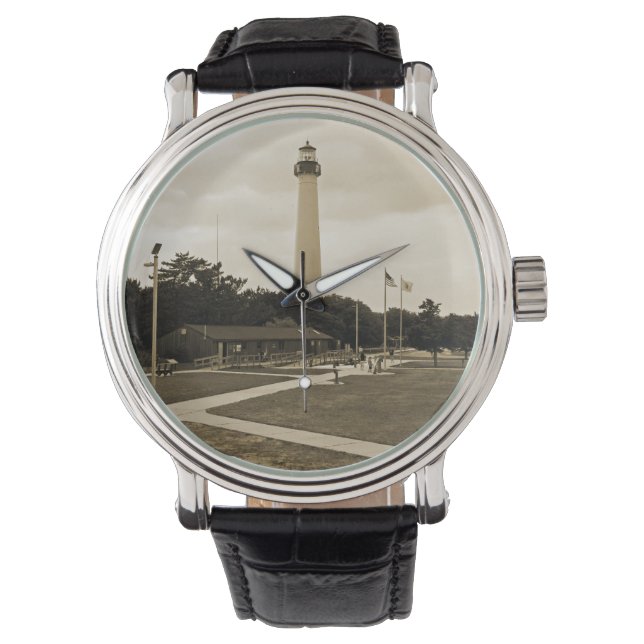 Cape May Lighthouse Armbandsur (Framsida)