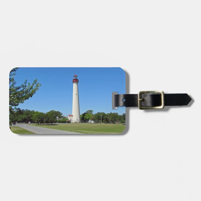 Cape May Lighthouse Bagagebricka (Horisontell Framsida)