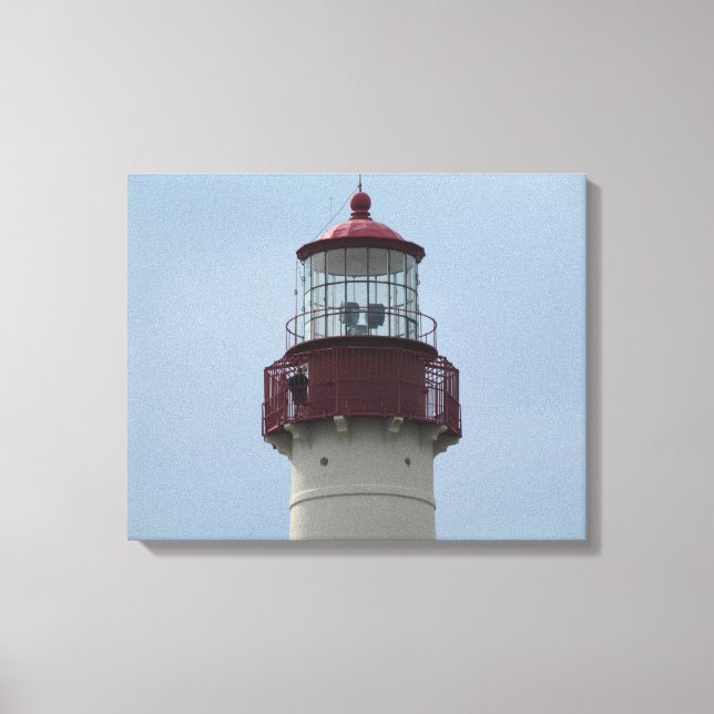 Cape May Lighthouse Canvastryck (Framsida)