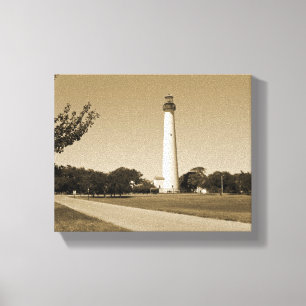 Cape May Lighthouse Canvastryck
