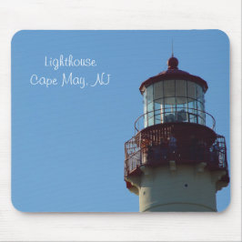 Cape May Lighthouse Close Mousepad Musmatta