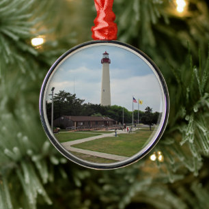 Cape May Lighthouse Julgransprydnad Metall