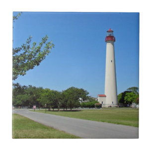 Cape May Lighthouse Kakelplatta