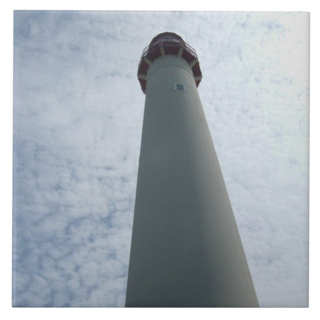 Cape May Lighthouse Kakelplatta (Framsidan)