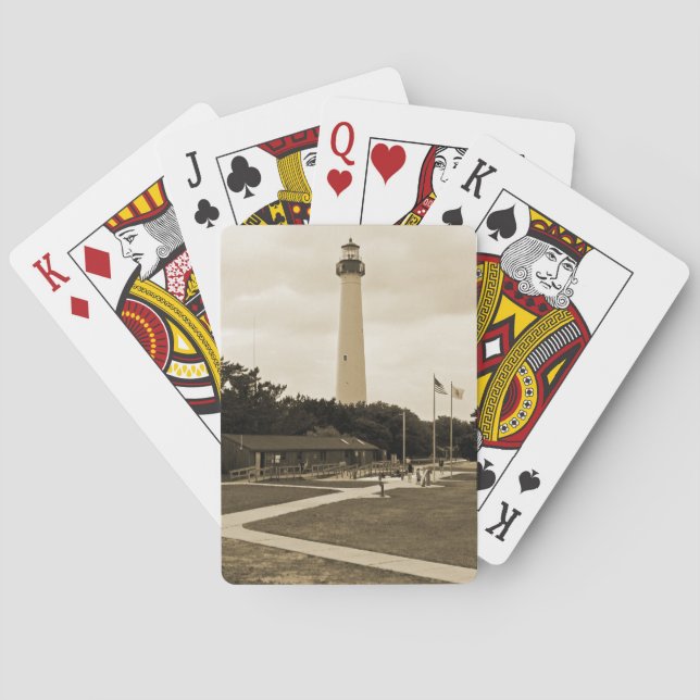 Cape May Lighthouse Kortlek (Baksidan)