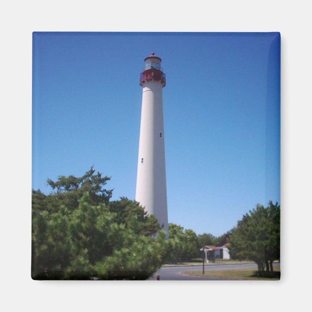 Cape May Lighthouse Magnet (Framsidan)
