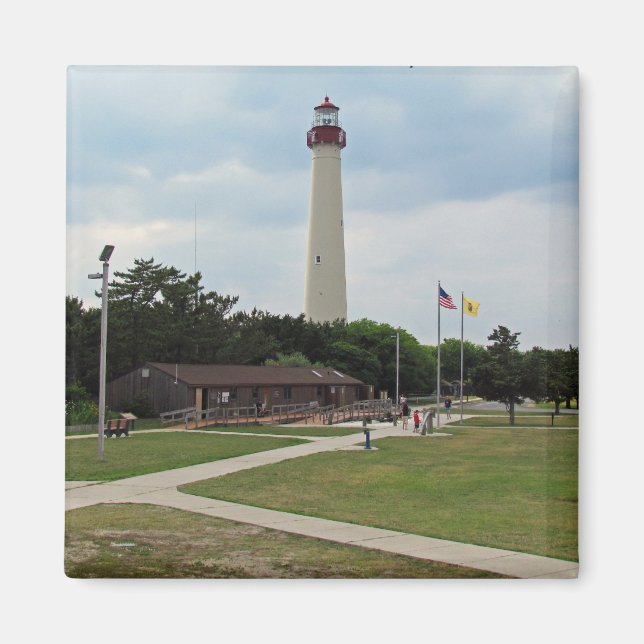 Cape May Lighthouse Magnet (Framsidan)