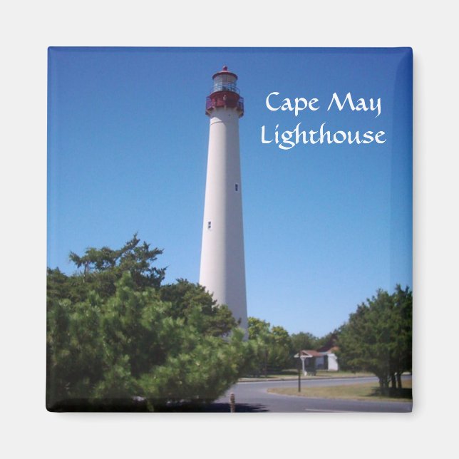 Cape May Lighthouse Magnet (Framsidan)