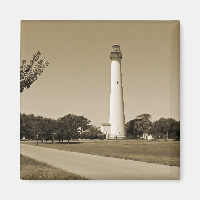 Cape May Lighthouse Magnet (Framsidan)