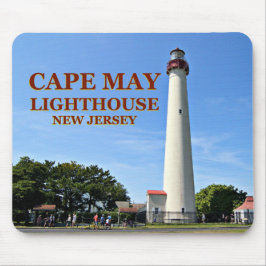Cape May Lighthouse, New jersey Mousepad Musmatta