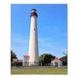 Cape May Lighthouse, New jersey Photo Print Fototryck