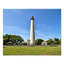 Cape May Lighthouse, New jersey Photo Print Fototryck