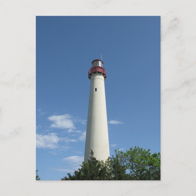 Cape May Lighthouse New jersey Vykort (Framsida)