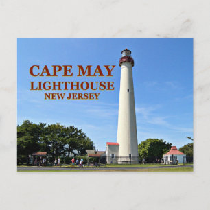 Cape May Lighthouse, New jersey vykort