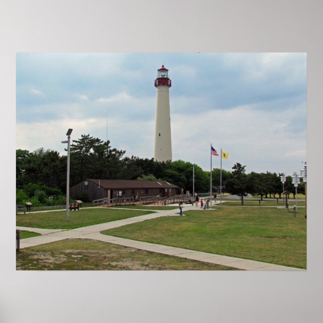 Cape May Lighthouse Poster (Framsidan)